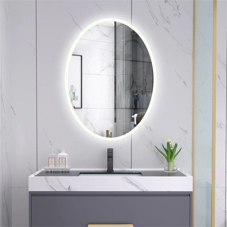 bathroom mirror with sensor light